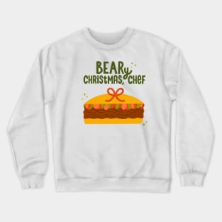 Beary Christmas, Chef Crewneck Sweatshirt